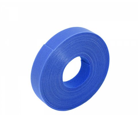 VELCRO DUPLA FACE PARA FIXAÇÃO DE CABOS AZUL