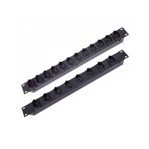 RÉGUA DE TOMADAS PARA RACK 19″ 1U 10A
