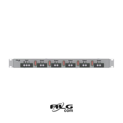 REGUA DC DU 5 PORTAS 19″ 1U