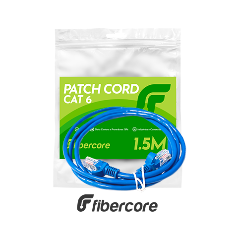 PATCH CORD U/UTP 24AWG CAT6 1.5M – AZUL