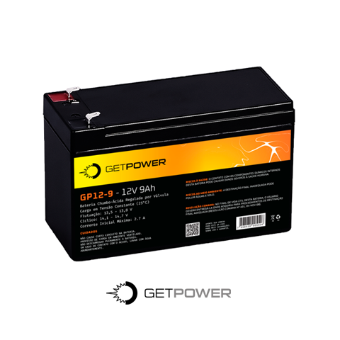 BATERIA SELADA GETPOWER 12V 9AH