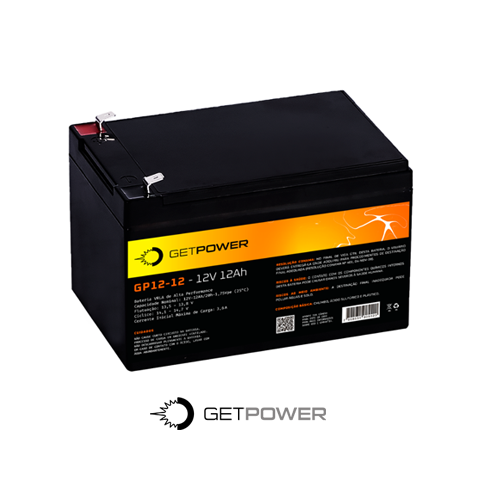 BATERIA SELADA GETPOWER 12V 12AH