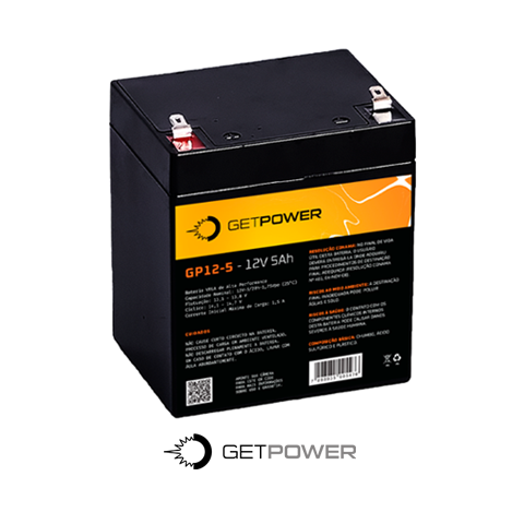 BATERIA SELADA GETPOWER 12V 5AH