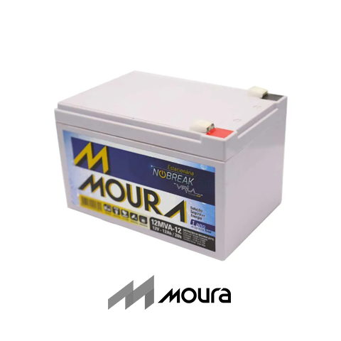 BATERIA ESTACIONÁRIA NOBREAK VLRA MVA 12V 12AH (12MVA-12)