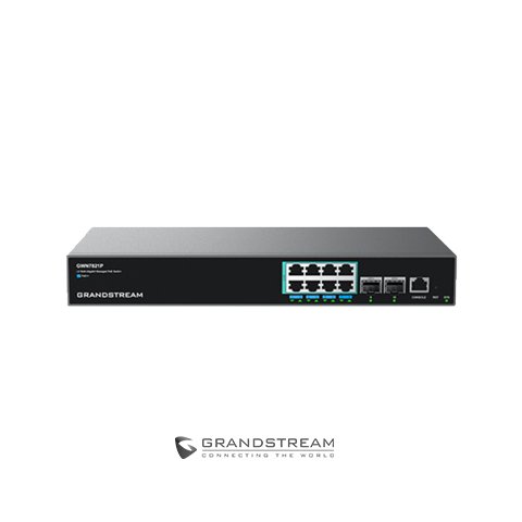 SWITCH 8 PORTAS GIGABIT POE + 2 SFP+10G MULTI-GIGABIT (GWN7821P)