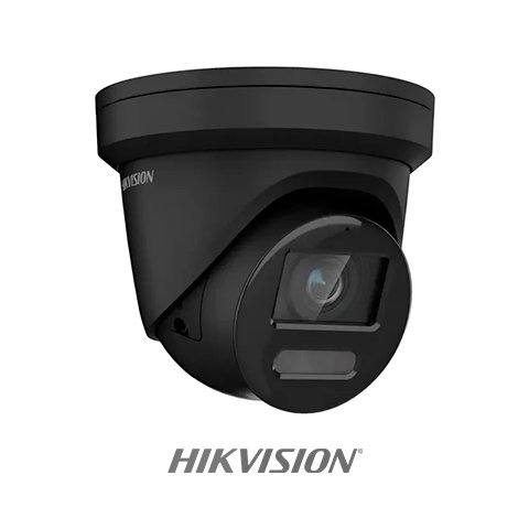 CAMERA IP TURRET 2MP SMART HYBRID LIGHT – BLACK (DS-2CD1321G2-LIU(2.8MM)(BRA STD)CKD/B)