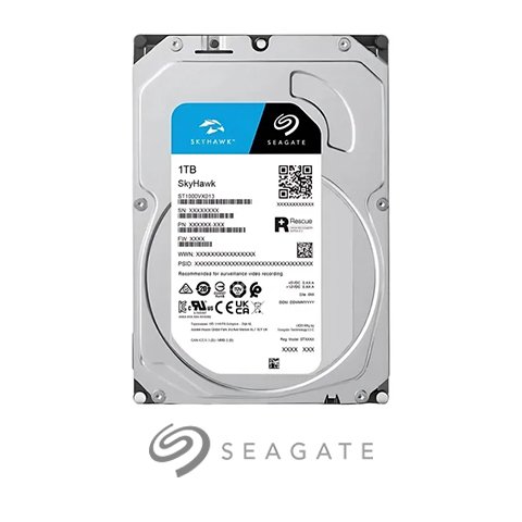 HD SEAGATE 1TB SKYHAWK SURVEILLANCE 5900RPM 3.5 SATA