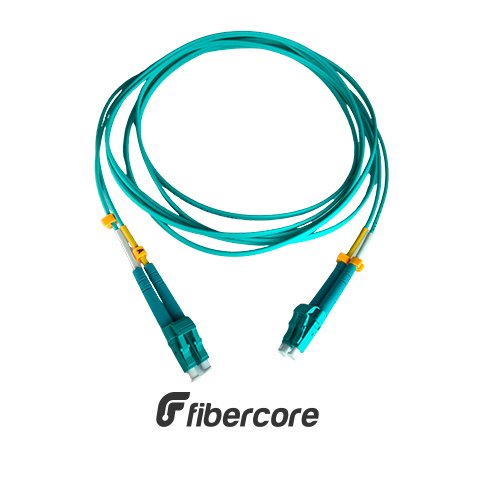 CORDÃO ÓPTICO MM DUPLEX LC/UPC – LC/UPC OM3 2MM LSZH 2.5M