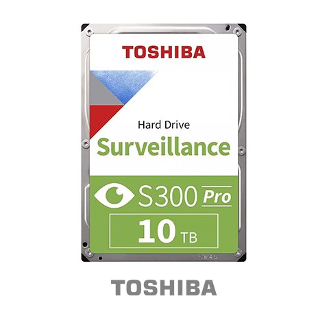 HD TOSHIBA 10TB S300 PRO SURVEILLANCE 7200RPM 3.5 SATA