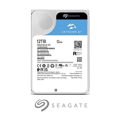 HD SEAGATE 12TB SKYHAWK AI 7200RPM 3.5 SATA
