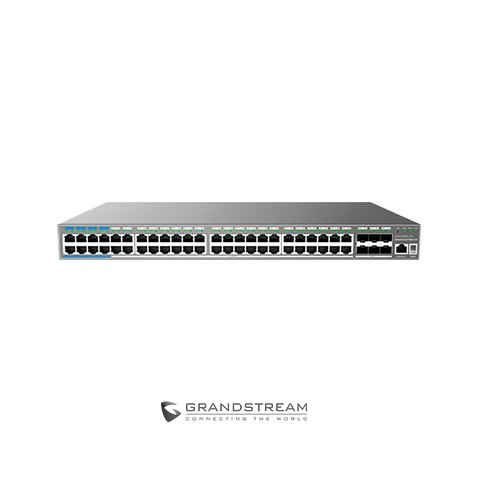 SWITCH 48 PORTAS GIGABIT POE + 6 SFP+10G GERENCIÁVEL LAYER 2++ (GWN7806PH PRO)