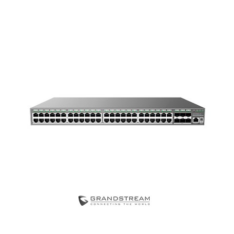 SWITCH 48 PORTAS GIGABIT POE + 6 SFP+10G GERENCIÁVEL LAYER 2++ (GWN7806PL PRO)