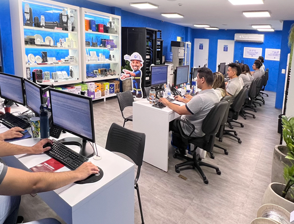 Equipe Supri Nordeste no atendimento
