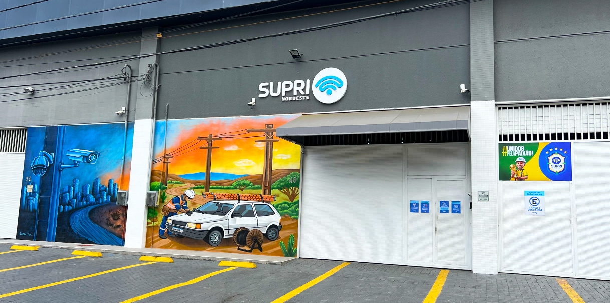 Fachada da loja Supri Nordeste